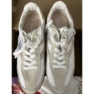 Tretorn Women's Rawlins 2.0 Sneakers Casual Shoes in blush color, size 7.5